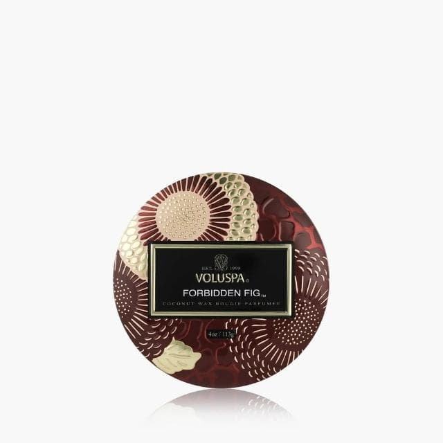 【VOLUSPA】日式庭園系列 紫禁無花果 迷你錫盒 4oz/113g(FORBIDDEN FIG)
