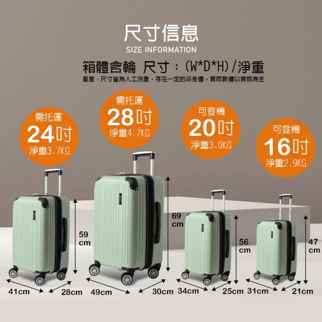 【LYNX官方直營】美國山貓24吋行李箱NG福利品(TSA海關鎖、鋁合金拉桿、360度飛機輪、耐摔耐刮)