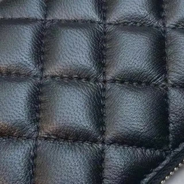 【LEESA】雙11 羊皮長夾\錢包\真皮錢包\真皮包包\手拿包\菱格包\長款錢包\女生錢包\菱格長夾\小