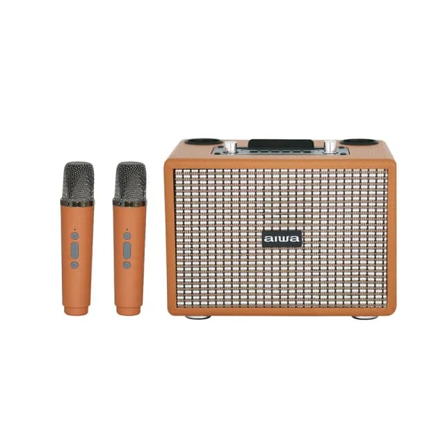 【AIWA 愛華】AI-KBQ20 K歌藍牙音箱(經典美型/雙麥克風)