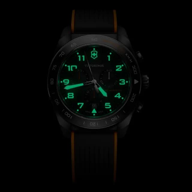 【VICTORINOX 瑞士維氏】Swiss Army 數字 計時碼錶 手錶 送禮 禮物推薦(VISA-242050)