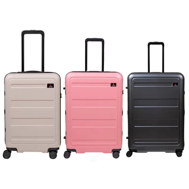 【CROWN 皇冠】新 26吋 拉鍊拉桿箱 行李箱 旅行箱(霧面/超輕量)