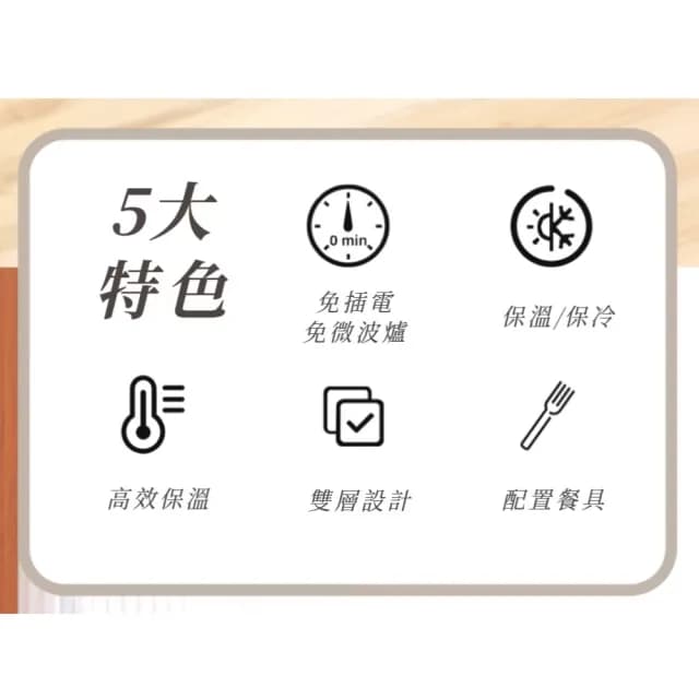 【日居】MiKa304不鏽鋼雙層保溫飯盒-1150ml(附餐具 分層分格 手提便當盒 午餐盒 分隔飯盒 學生 上班族)