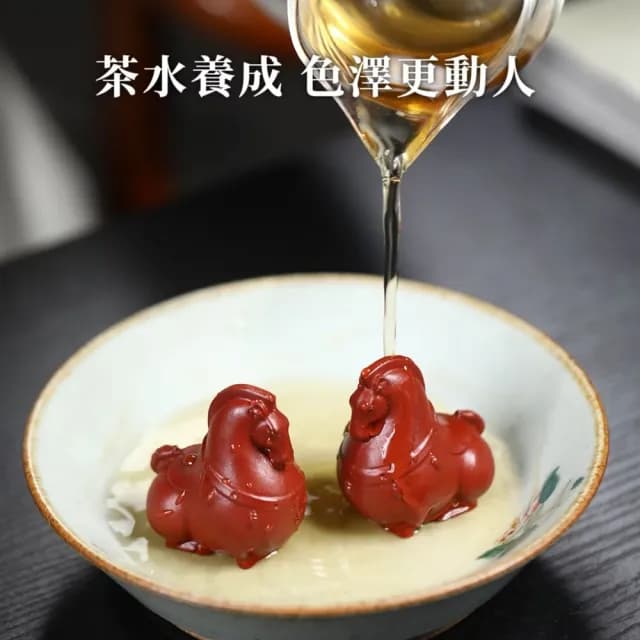 【以茶養心】紫砂唐馬造型茶寵(擺件 泡茶 茶具 裝飾品 茶席 功夫  玄關 禮物 茶玩 雅器 生肖 聚會 茶道)