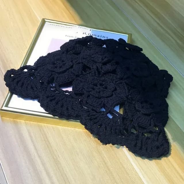 【巴黎精品】現貨秒發 針織毛帽(手工編織春秋時尚女帽子情人節生日禮物5色p1aa1)