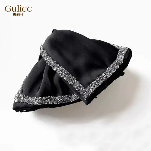 【Gulicc】赫本風 氣質水鑽 抓夾(雙11 聖誕節 生日 髮飾 頭飾 鯊魚夾 抓夾 禮物)