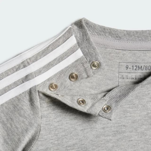 【adidas 愛迪達】ESSENTIALS 運動套裝 嬰幼童裝 IY5091