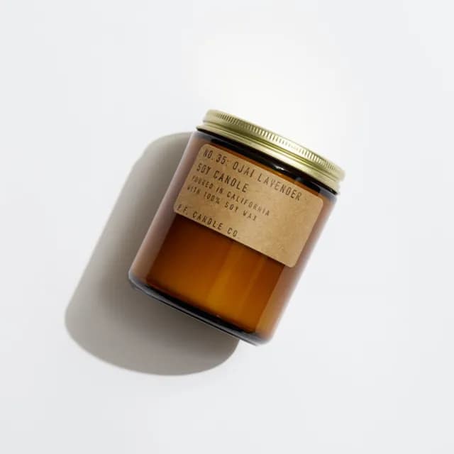 【P.F. CANDLE CO.】美國經典手工香氛蠟燭7.2oz－南加薰衣草(No. 35 OJAI LAVENDER / 204g)