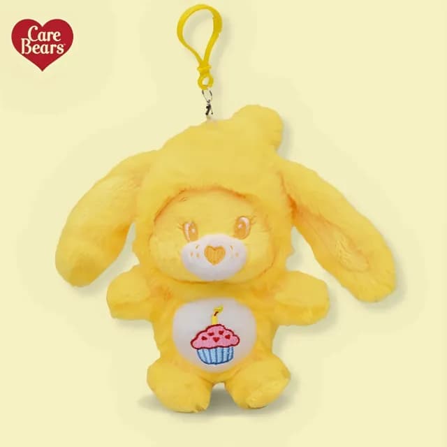 【Care Bears】美國彩虹熊愛心熊長耳兔系列正版授權毛絨玩偶吊飾(女兒女友生日交換聖誕禮物)