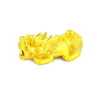 【Penny珮妮】黃金999迷你貔貅吊墜項鍊2款可選(母親節 送女友 交換禮物  生日禮 情人節 尾牙 新年 結婚)