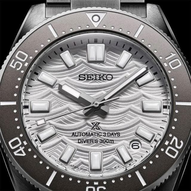 【SEIKO 精工】Prospex 60週年限量三日鍊 銀色海浪潛水機械錶 520禮物 送禮(SPB511J1/6R55-00K0S)