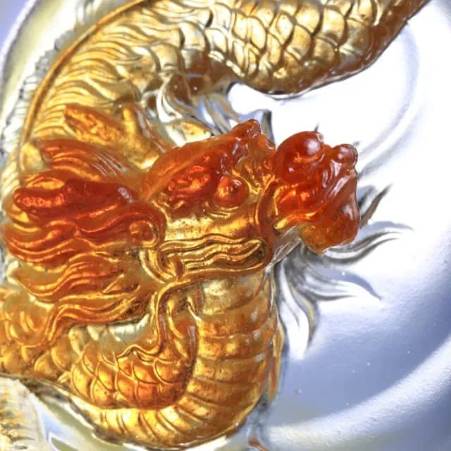 【琉璃工房 LIULI】舞朝陽 神威麒麟 入厝禮/轉任(送禮/琉璃/禮物/水晶/藝術品/禮贈/企業)