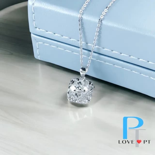 【love pt】荷枝蓮香 吊墜   77購物節(PT950 鉑金吊墜 B127)