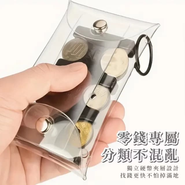 【旅行收納】雙11 超便利硬幣夾零錢包(日幣零錢包 日幣錢包 日圓零錢夾 日幣分類 零錢分類 日幣