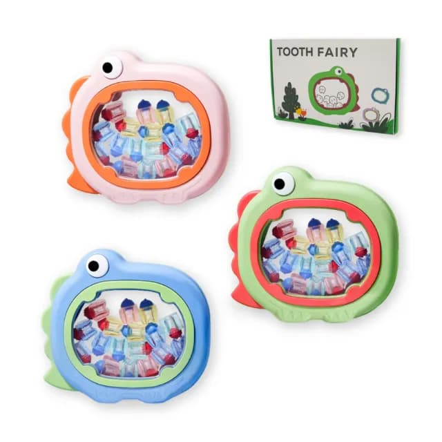 【OhBabyLively】乳牙盒-萌萌恐龍造型(成長紀錄/紀念品/彌月禮/生日禮物/牙齒保存盒/乳牙收藏盒/乳牙/胎毛)