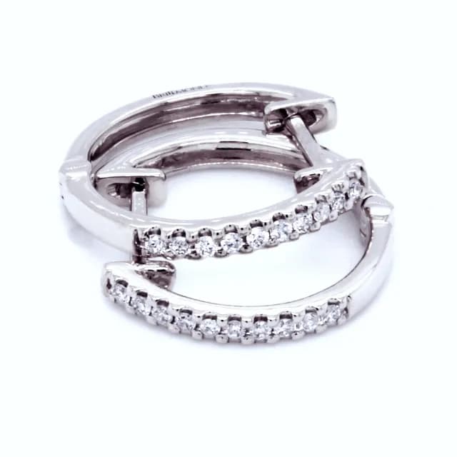 【BRILLMOND JEWELRY】18K金 15分 天然鑽石耳環三色選(總重15分 全鉑金或18K金台)
