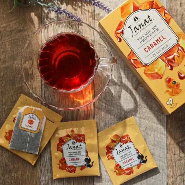 【咖樂迪咖啡農場】Janat 普羅旺斯系列 水果風味茶 2gx25袋(白葡萄/草莓/焦糖/蜜桃/蘋果)