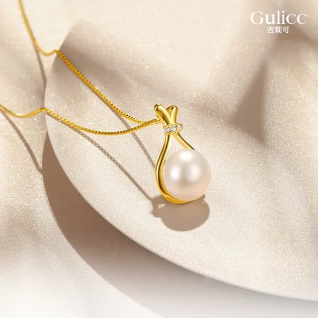 【Golicc】幸運福袋 微鑲珍珠 項鍊(七夕 情人節 生日 鎖骨鍊 項鍊 飾品 禮物)