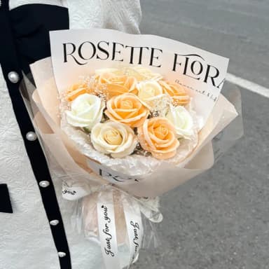 【其他】香皂玫瑰花束 小香風花束(情人節 生日禮物 送女孩 畢業花束 交換禮物 教師節)