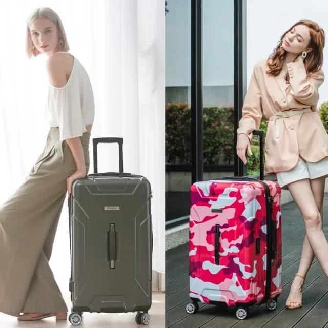 【Flexflow】29吋 特務箱 智能測重 防爆拉鍊旅行箱 南特系列(5比5對開 特務箱 智能測重 防爆拉鍊)