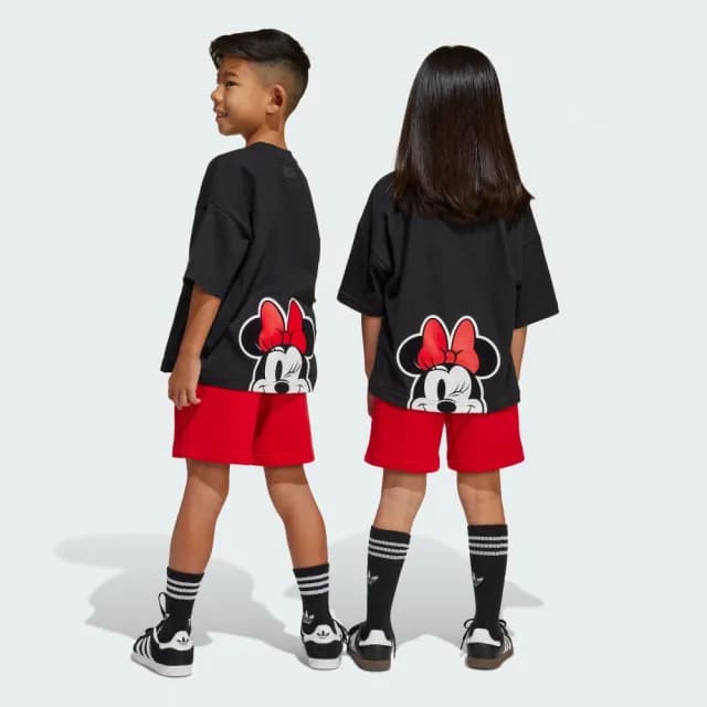 【adidas 愛迪達】DISNEY MICKEY MOUSE 運動套裝 童裝 - Originals JD0639