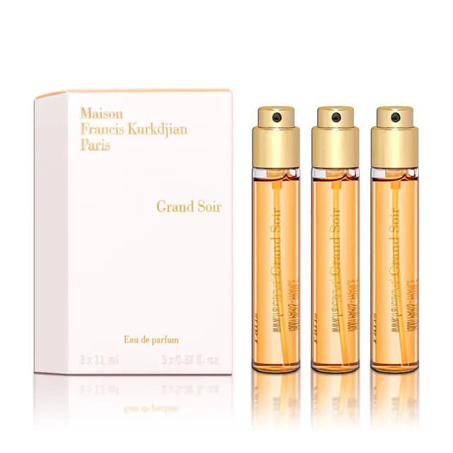 【Maison Francis Kurkdjian】MFK Grand Soir 深宵淡香精香氛禮盒 11MLX3入(平行輸入)