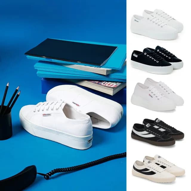 【SUPERGA】休閒鞋 男鞋 女鞋 小白鞋 厚底鞋 滑板鞋 運動鞋 增高3.5cm 多款任選