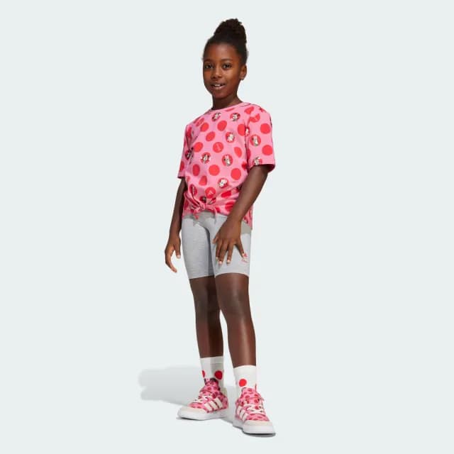 【adidas 愛迪達】DISNEY 米奇 運動套裝 童裝 JF3646