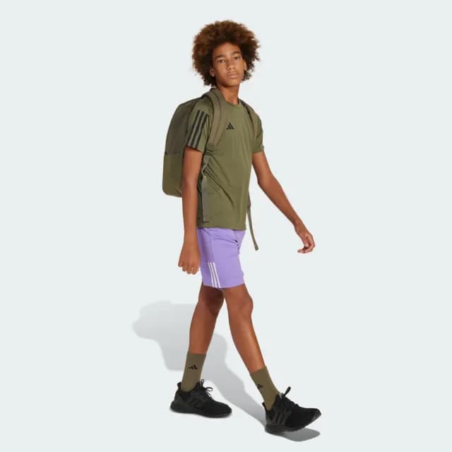 【adidas 愛迪達】AEROREADY 短袖上衣 T恤 乾爽 童裝 JI8685