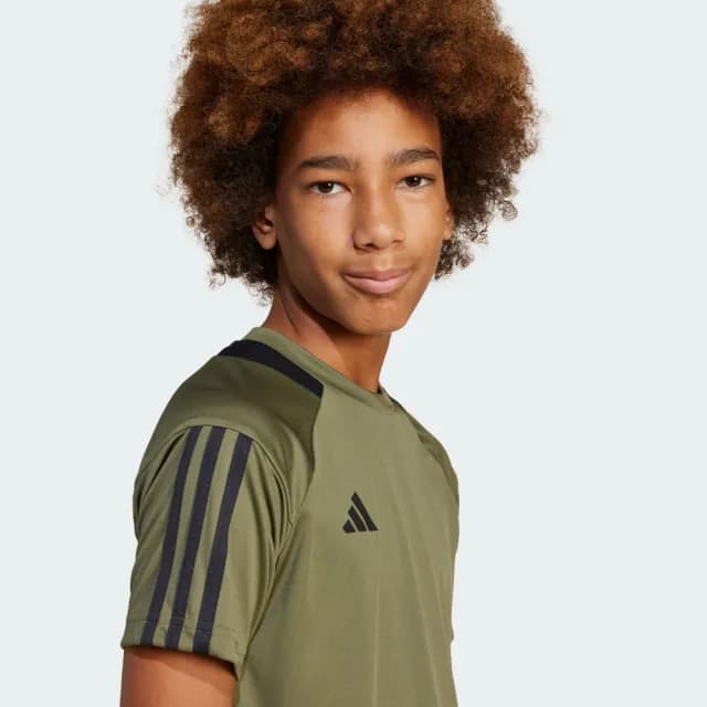 【adidas 愛迪達】AEROREADY 短袖上衣 T恤 乾爽 童裝 JI8685