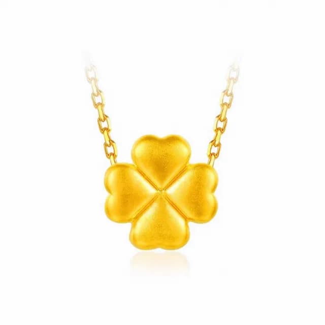 【Penny珮妮】999黃金迷你四葉草吊墜(母親節禮物 交換禮物 送女友 生日禮物 情人節 尾牙 新年 結婚送禮)