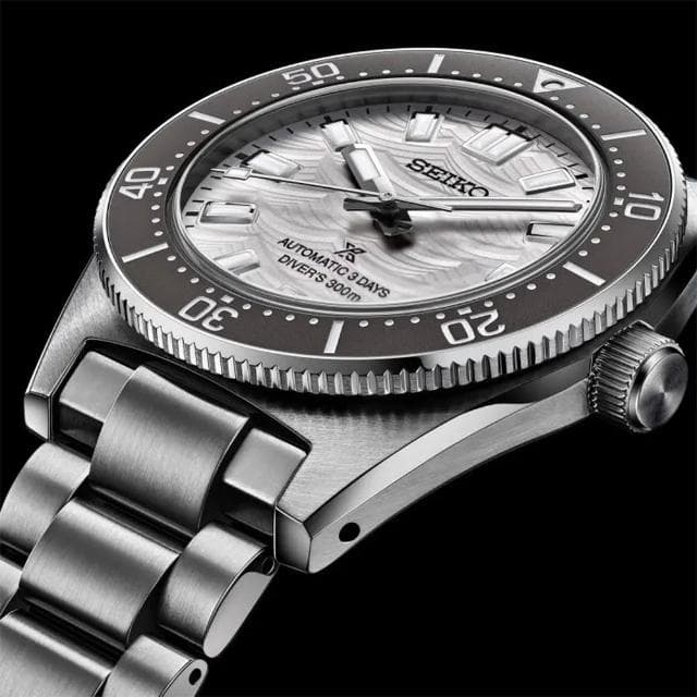 【SEIKO 精工】SPB511J1 Prospex 60週年限量三日鍊 銀色海浪潛水機械錶 畢業禮物(SPB511J1/6R55-00K0S)