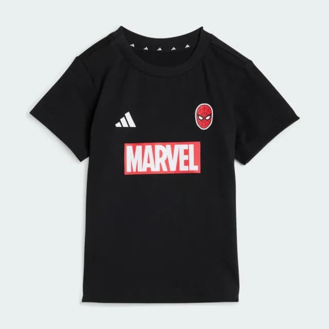 【adidas 愛迪達】MARVEL 蜘蛛人 運動套裝 嬰幼童裝 JW9968