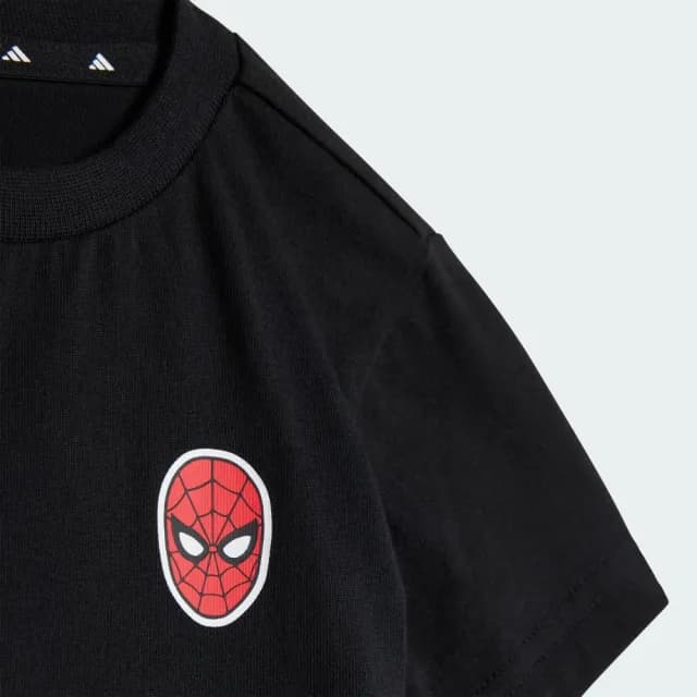 【adidas 愛迪達】MARVEL 蜘蛛人 運動套裝 嬰幼童裝 JW9968