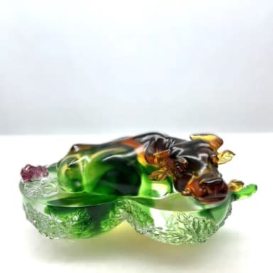 【琉璃工房 LIULI】滿堂彩 入厝禮/轉任/感謝(送禮/琉璃/禮物/水晶/藝術品/禮贈/企業)