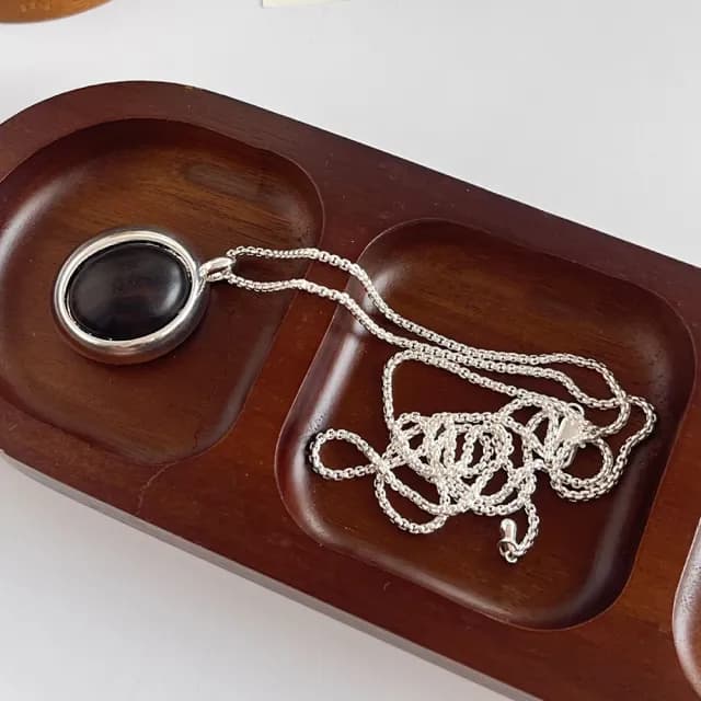 【LEESA】女生項鍊\耳環\禮物\戒指\飾品\項鍊\閨蜜項鍊\氣質\復古\耳釘\吊墜\百搭\抗過敏耳環\高級感\