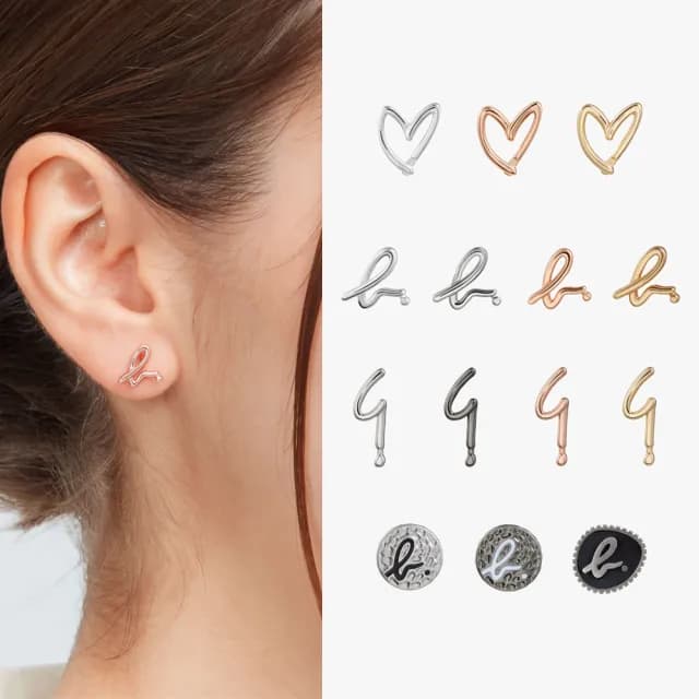 【agnes b.】bijoux agnes b 純銀耳環(單支/男女通用 /多款)