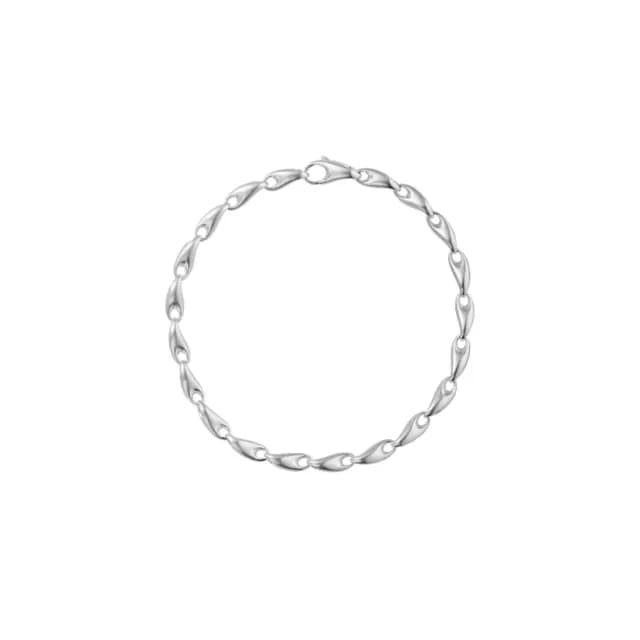 【Georg Jensen 官方旗艦店】REFLECT 鏈節手鏈(純銀 手鍊)