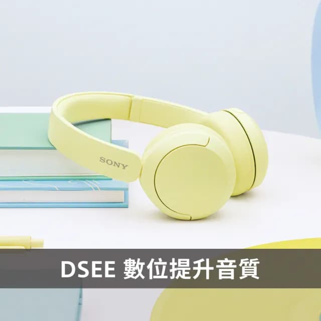 【SONY 索尼】WH-CH520 無線藍牙耳罩式耳機(公司貨 保固12個月)