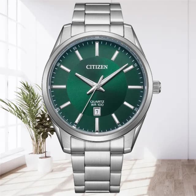 【CITIZEN 星辰】GENTS系列 經典簡約 石英腕錶 父親節 禮物  送禮 推薦(BI1031-51Z)