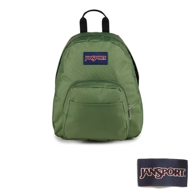 【JANSPORT】情人節禮物 HALF PINT迷你小背包 - 軍綠色(JS00TDH6KM1)