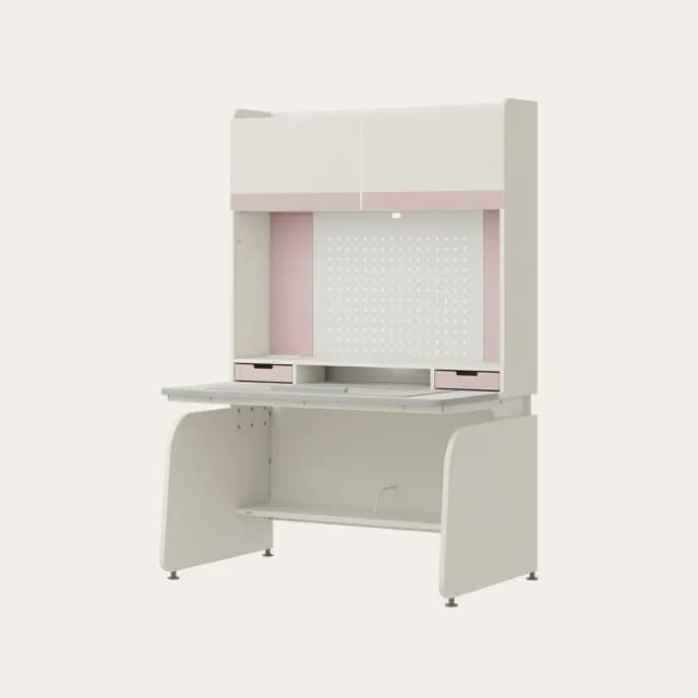 【iloom 怡倫家居】LINKI PLUS 1200型 4層智能型書桌組 螢幕架款(含門板+LED 4色)