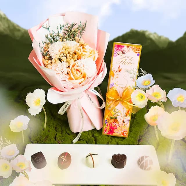 【Diva Life】送禮之最-迷你款珠寶盒*2/迷你柏金包*2/夾心與花/告白8入(100%可可脂 0反式脂肪)