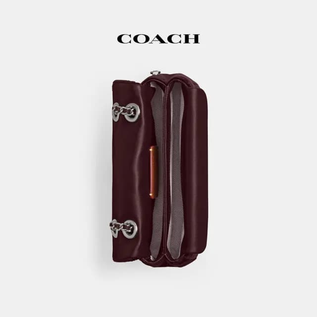 【COACH】蔻馳官方直營 TABBY 絎縫20號單肩手袋 單肩包 肩背包-LH/梅樂色(CW608)