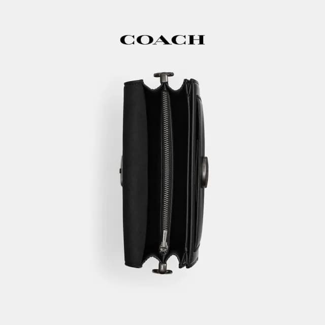 【COACH】蔻馳官方直營 TABBY 20號單肩手袋-V5/黑色(CW917)