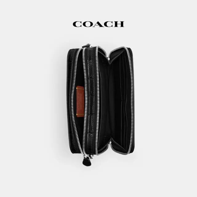 【COACH】蔻馳官方直營 CHARTER 19號斜背手袋-黑色(CW431)