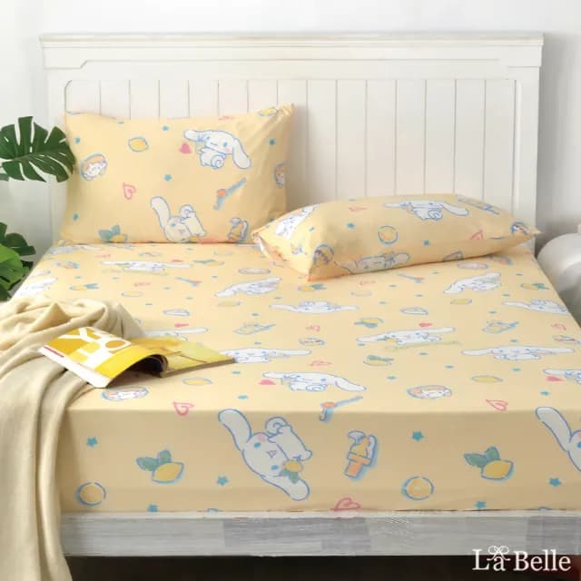 【Great Living 格蕾寢飾】La Belle Sanrio 授權款系列 超COOL超涼感床包枕套+可水洗枕(單人 超值任選)