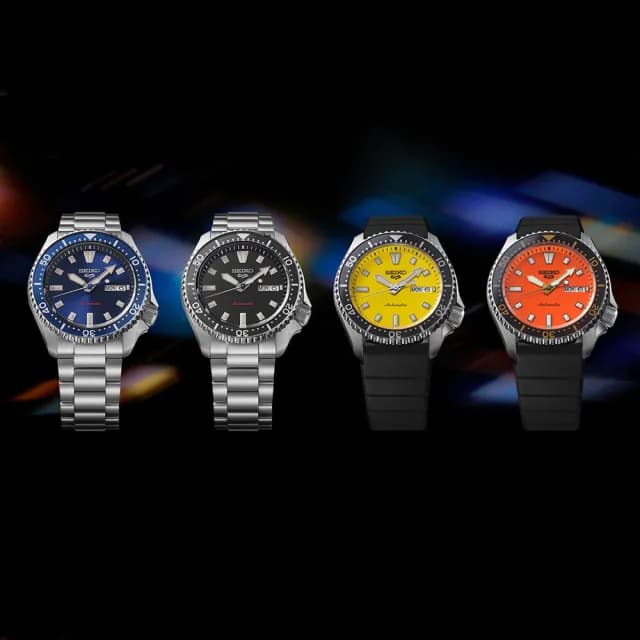 【SEIKO 精工】5 Sports系列 SKX 復刻機械腕錶 七夕 情人節 禮物 送禮 推薦(SRPL85K1/4R36-17K0D)