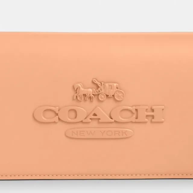【COACH】蔻馳官方直營 TONI 斜背手袋-SV/褪胭脂粉色(CT778)