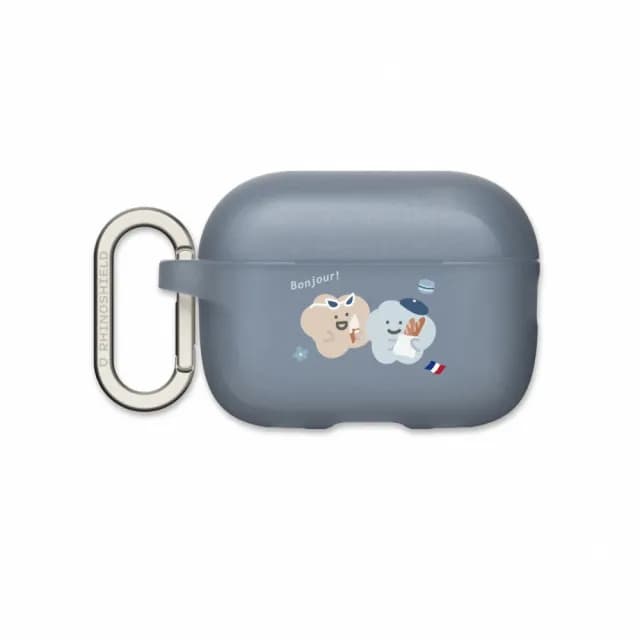 【RHINOSHIELD 犀牛盾】AirPods Pro2/Pro/第4代 無線耳機保護殼/小巴黎(方坊 Square Studio)